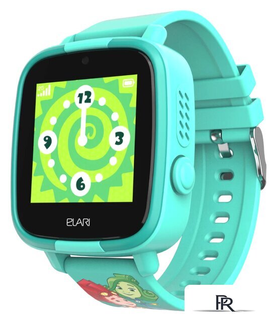 Детские умные часы Elari FixiTime Fun (бирюзовый) - Изображение №1 — Интернет-магазин ПроЗаказ