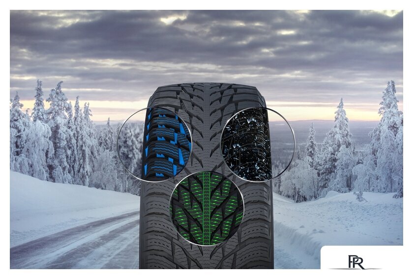 Зимние шины Nokian Tyres Hakkapeliitta R3 225/55R17 101R - Изображение №20 — Интернет-магазин ПроЗаказ