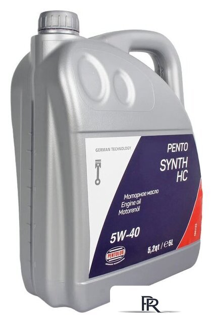 Моторное масло Pentolub Pentosynth HC 5W-40 5л - Изображение №3 — Интернет-магазин ПроЗаказ