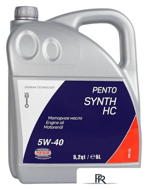 Моторное масло Pentolub Pentosynth HC 5W-40 5л - Изображение №1 — Интернет-магазин ПроЗаказ