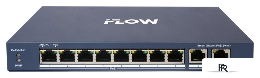 Неуправляемый коммутатор iFlow F-SW-EM610POE-VM - Изображение №1 — Интернет-магазин ПроЗаказ