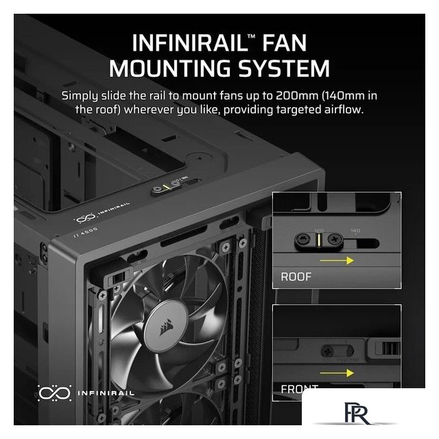Корпус Corsair Frame 4000X RS CC-9011302-WW - Изображение №8 — Интернет-магазин ПроЗаказ