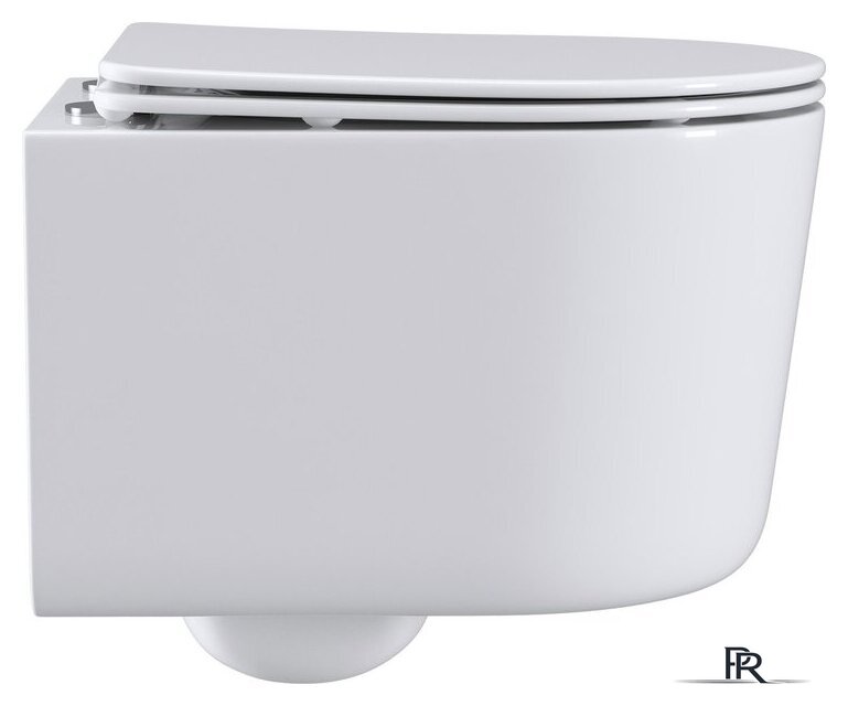 Унитаз подвесной Roxen Simple Compact в комплекте с инсталляцией StounFix Dual Fresh 6 в 1 919136 (кнопка: хром матовый) - Изображение №6 — Интернет-магазин ПроЗаказ