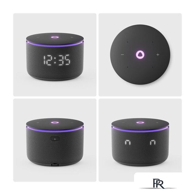 Умная колонка Яндекс Станция Мини 3 Про (зеленый) - Изображение №3 — Интернет-магазин ПроЗаказ