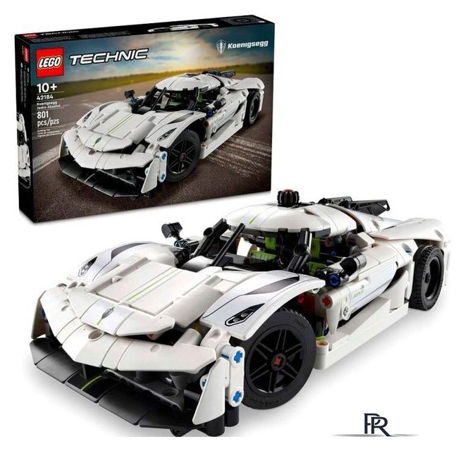 Конструктор LEGO Technic 42184 Белый гиперкар Koenigsegg Jesko Absolut - Изображение №1 — Интернет-магазин ПроЗаказ