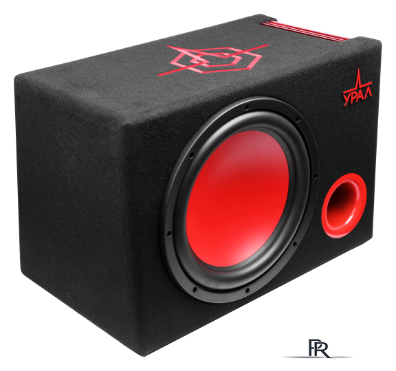 Корпусной активный сабвуфер Урал АС-У12А (черный) - Изображение №2 — Интернет-магазин ПроЗаказ