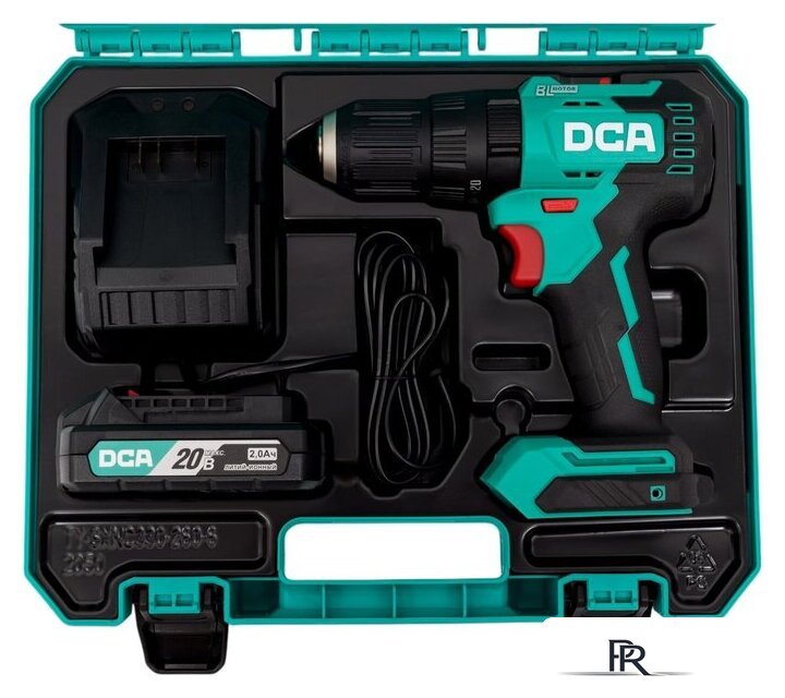 Ударная дрель-шуруповерт DCA ADJZ2050i Type DM (с 1-им АКБ, кейс) - Изображение №9 — Интернет-магазин ПроЗаказ
