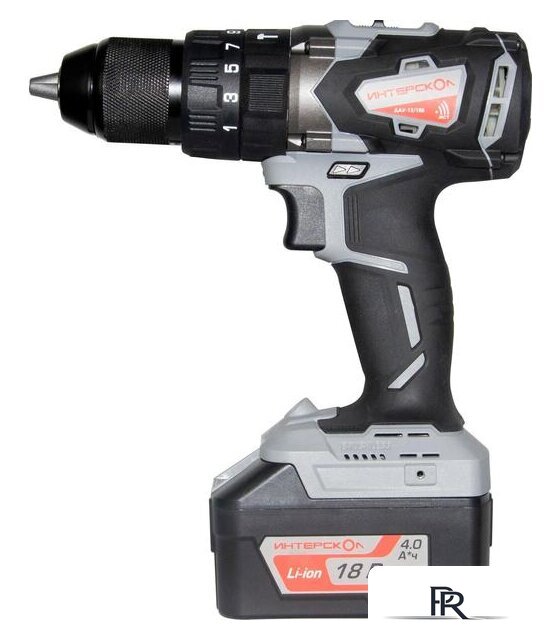 Ударная дрель-шуруповерт Интерскол ДАУ-13/18В 574.4.1.70 (с 1-им АКБ, кейс) - Изображение №2 — Интернет-магазин ПроЗаказ