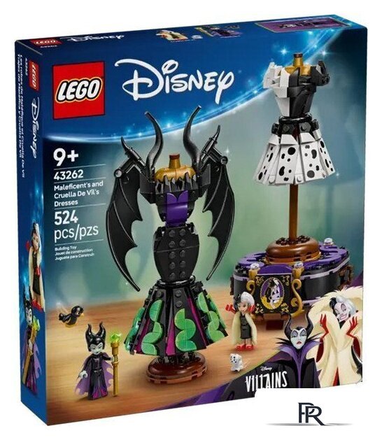 Конструктор LEGO Disney Princess Платья Малефисенты и Круэллы Де Виль 43262 - Изображение №1 — Интернет-магазин ПроЗаказ