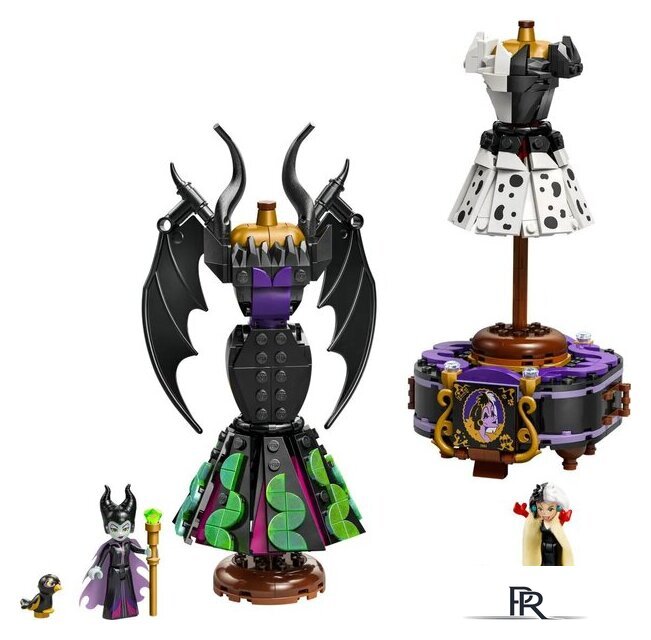 Конструктор LEGO Disney Princess Платья Малефисенты и Круэллы Де Виль 43262 - Изображение №4 — Интернет-магазин ПроЗаказ