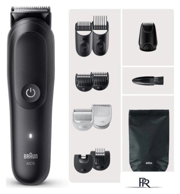Триммер для бороды и усов Braun AIO5540 - Изображение №1 — Интернет-магазин ПроЗаказ