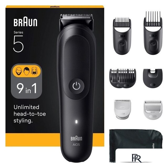 Триммер для бороды и усов Braun AIO5540 - Изображение №13 — Интернет-магазин ПроЗаказ