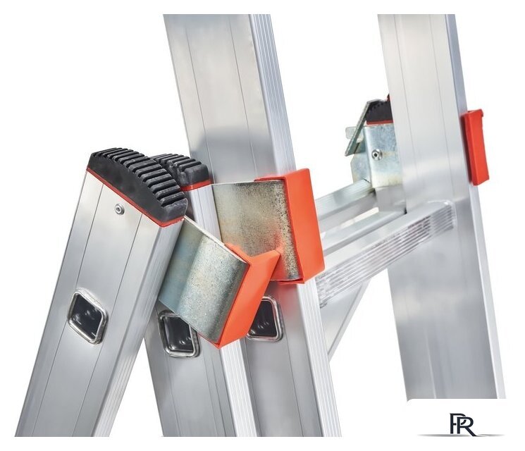 Лестница-стремянка Новая высота NV 323 трёхсекционная усиленная 3x17 ступеней - Изображение №3 — Интернет-магазин ПроЗаказ