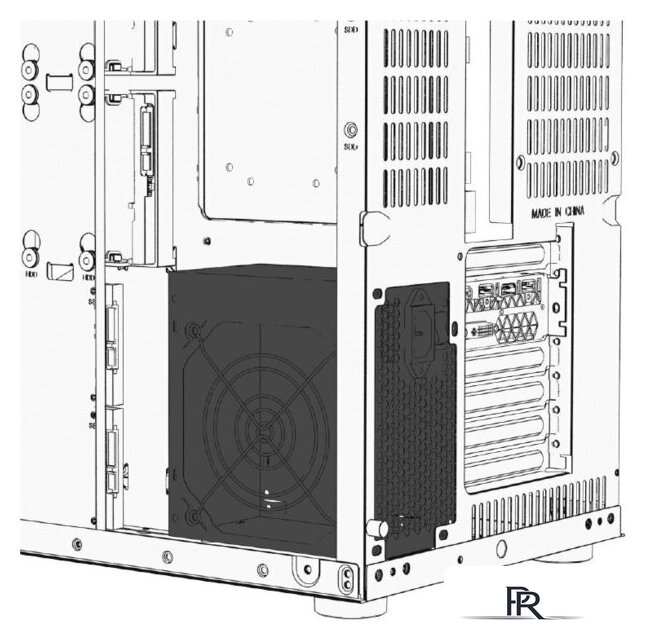 Корпус Xigmatek Aquarius Plus EN43675 (белый, 7 вентиляторов) - Изображение №11 — Интернет-магазин ПроЗаказ