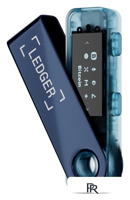 Аппаратный криптокошелек Ledger Nano S Plus (синий/темно-синий) - Изображение №1 — Интернет-магазин ПроЗаказ