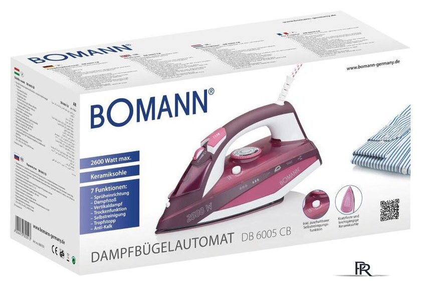 Утюг Bomann DB 6005 CB - Изображение №2 — Интернет-магазин ПроЗаказ