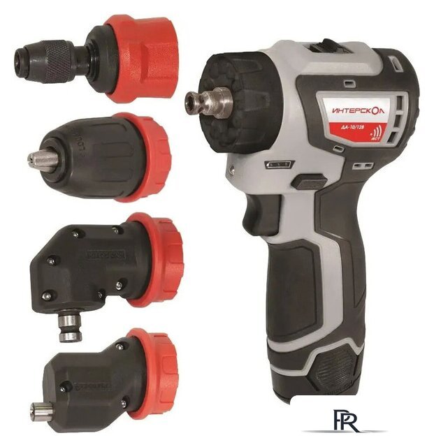 Дрель-шуруповерт Интерскол КомбиМАКС ДА-10/12В 36 687.2.2.78 (с 2-мя АКБ, сумка, набор патронов) - Изображение №1 — Интернет-магазин ПроЗаказ