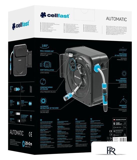Катушка со шлангом Cellfast 55-410 (1/2