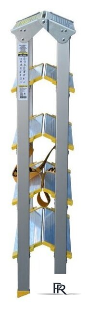 Лестница-стремянка Алюмет ASD 5205 (2х5 ступеней) - Изображение №4 — Интернет-магазин ПроЗаказ