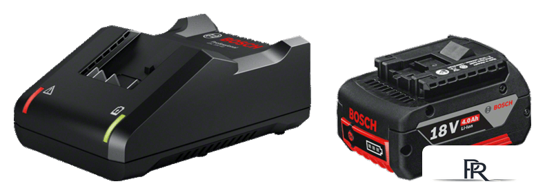 Аккумулятор с зарядным устройством Bosch GBA 1600A01B9Y (18В/4.0 Ah + 14.4-18В) - Изображение №1 — Интернет-магазин ПроЗаказ