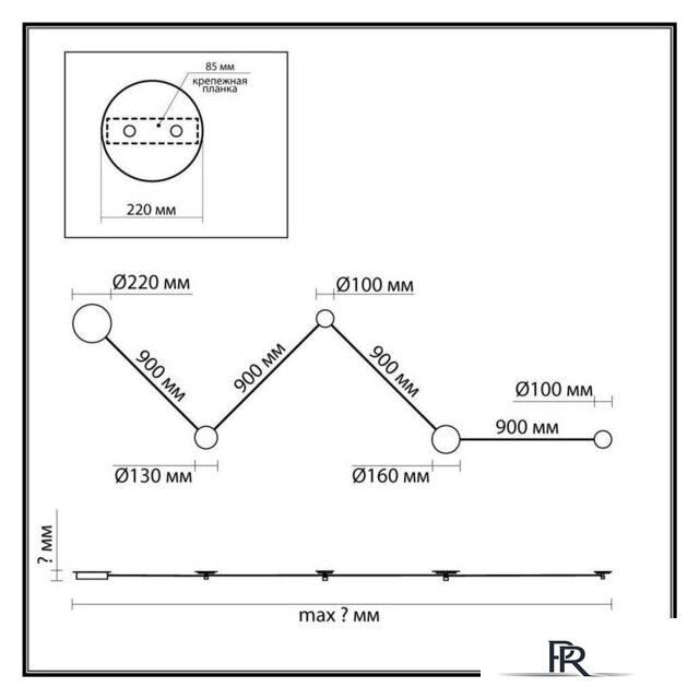 Светильник Odeon Light Travertino 6625/25WL - Изображение №2 — Интернет-магазин ПроЗаказ