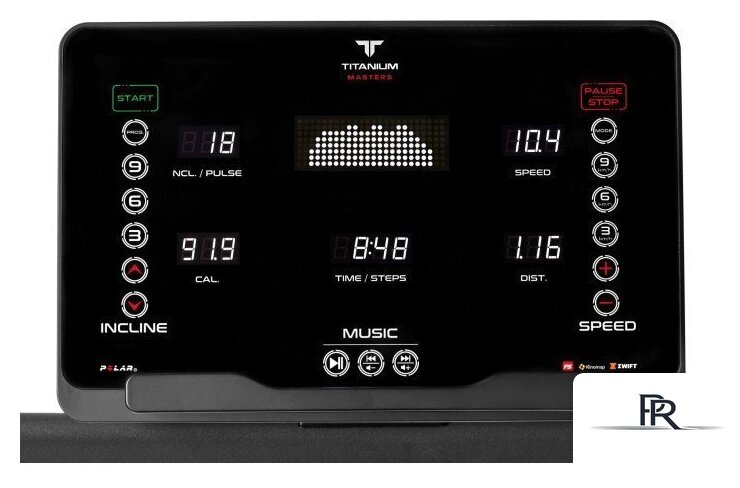 Электрическая беговая дорожка Titanium Masters Physiotech X-Compact - Изображение №4 — Интернет-магазин ПроЗаказ