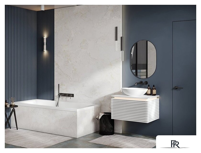 Умывальник Belux Дубай Д-480 (18, белый матовый/Solid Surface) - Изображение №4 — Интернет-магазин ПроЗаказ