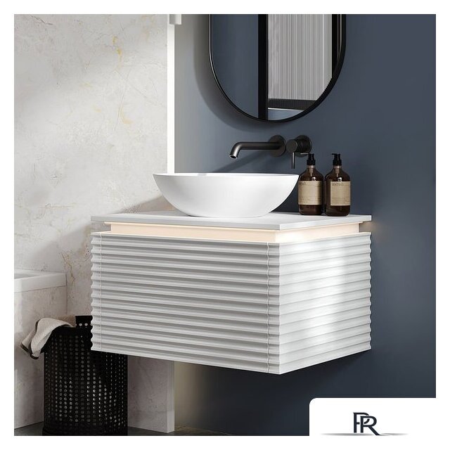 Умывальник Belux Дубай Д-480 (18, белый матовый/Solid Surface) - Изображение №6 — Интернет-магазин ПроЗаказ