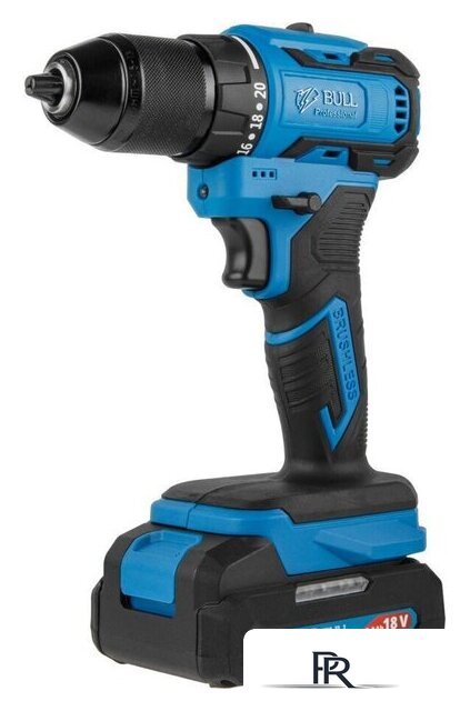 Дрель-шуруповерт Bull SR 1804 2329056 (с 2-мя АКБ, кейс) - Изображение №11 — Интернет-магазин ПроЗаказ
