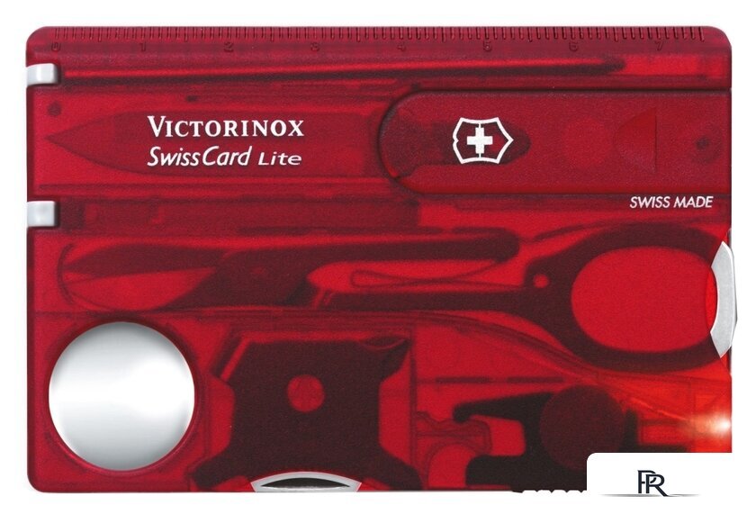 Мультитул Victorinox SwissCard Lite 0.7300.T - Изображение №1 — Интернет-магазин ПроЗаказ