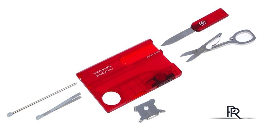 Мультитул Victorinox SwissCard Lite 0.7300.T - Изображение №4 — Интернет-магазин ПроЗаказ