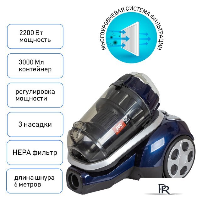 Пылесос JVC JH-VC410 - Изображение №1 — Интернет-магазин ПроЗаказ