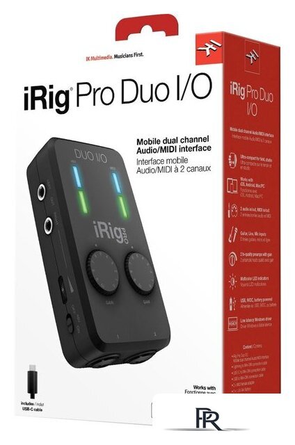 Аудиоинтерфейс IK Multimedia iRig Pro Duo I/O - Изображение №15 — Интернет-магазин ПроЗаказ