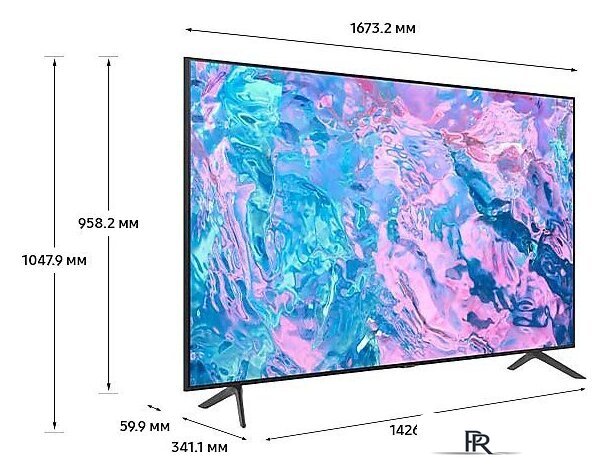 Телевизор Samsung Crystal UHD 4K CU7100 UE85CU7100UXCE - Изображение №3 — Интернет-магазин ПроЗаказ