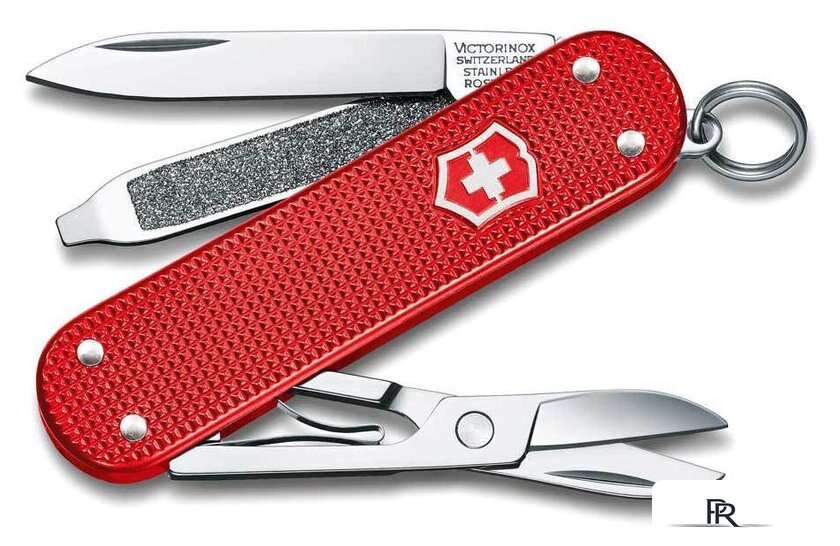 Мультитул Victorinox Classic Alox SD Colors (красный) - Изображение №1 — Интернет-магазин ПроЗаказ