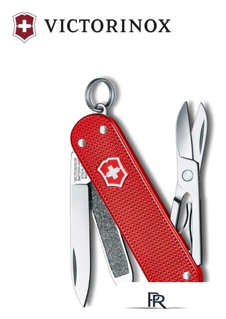 Мультитул Victorinox Classic Alox SD Colors (красный) - Изображение №4 — Интернет-магазин ПроЗаказ
