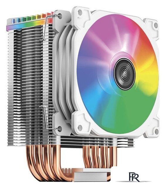 Кулер для процессора Jonsbo CR-1400 ARGB White - Изображение №3 — Интернет-магазин ПроЗаказ