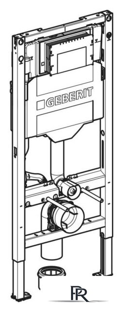 Инсталляция для унитаза Geberit Duofix Sigma 111.320.00.6 - Изображение №2 — Интернет-магазин ПроЗаказ