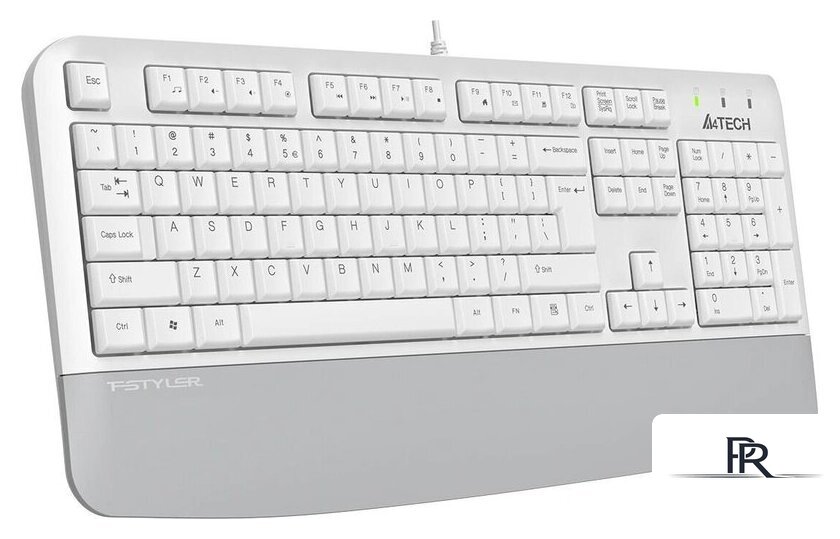Клавиатура A4Tech Fstyler FK20 (белый) - Изображение №3 — Интернет-магазин ПроЗаказ