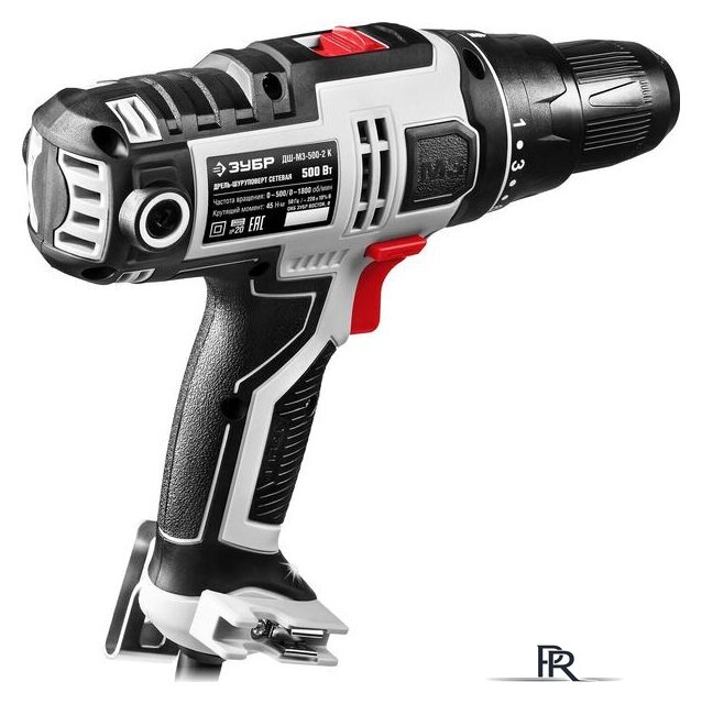 Дрель-шуруповерт Зубр ДШ-М3-500-2 К - Изображение №3 — Интернет-магазин ПроЗаказ