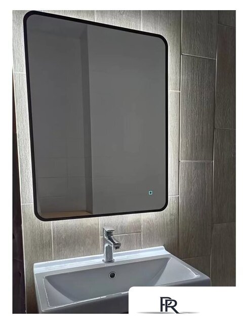 Зеркало с подсветкой  EMZE 60x80 LED.UV.SMART.60.80.CHE.4K (черный с УФ-окантовкой и подсветкой) - Изображение №12 — Интернет-магазин ПроЗаказ