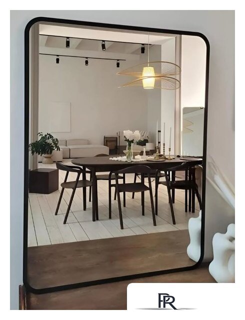 Зеркало с подсветкой  EMZE 60x80 LED.UV.SMART.60.80.CHE.4K (черный с УФ-окантовкой и подсветкой) - Изображение №13 — Интернет-магазин ПроЗаказ