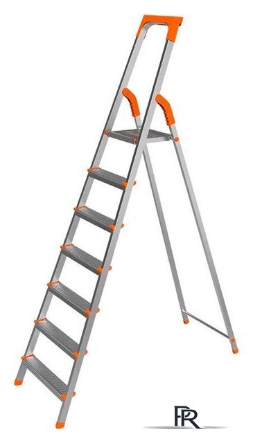 Лестница-стремянка Сарайлы-М Европа 003205 (7ст) - Изображение №1 — Интернет-магазин ПроЗаказ
