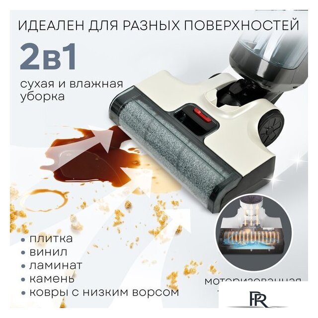 Вертикальный моющий пылесос Planta PL-CW201 - Изображение №2 — Интернет-магазин ПроЗаказ