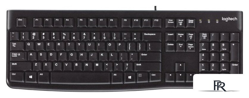 Клавиатура Logitech K120 920-002583 (с гравировкой) - Изображение №1 — Интернет-магазин ПроЗаказ