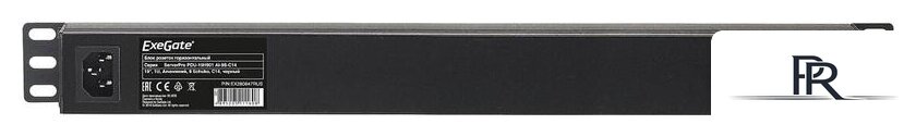 Блок розеток ExeGate ServerPro PDU-19H901 Al-9S-C14 - Изображение №2 — Интернет-магазин ПроЗаказ