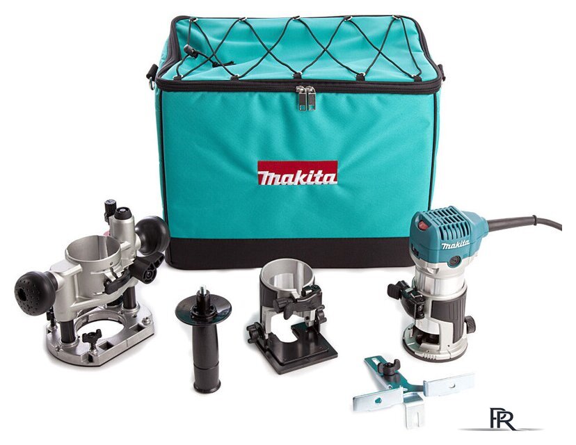 Кромочно-петельный фрезер Makita RT0702CX2 (с сумкой) - Изображение №1 — Интернет-магазин ПроЗаказ