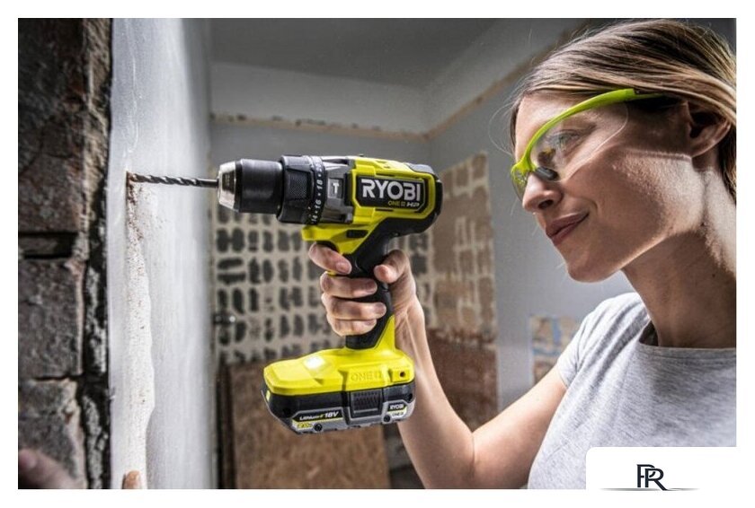 Ударная дрель-шуруповерт Ryobi RPD18X-2C52S 5133005527 (с 2-мя АКБ 2 Ач+5 Ач, сумка) - Изображение №2 — Интернет-магазин ПроЗаказ