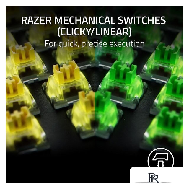 Клавиатура Razer BlackWidow V4 X (Razer Green) - Изображение №8 — Интернет-магазин ПроЗаказ