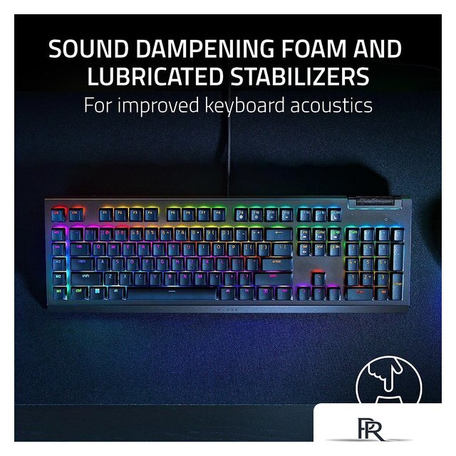 Клавиатура Razer BlackWidow V4 X (Razer Green) - Изображение №13 — Интернет-магазин ПроЗаказ